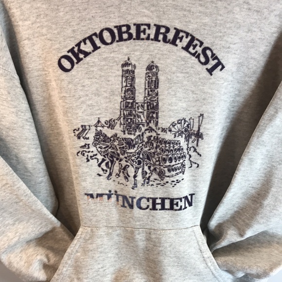 Oktoberfest Hoodie Size Medium - Picture 2 of 6